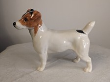 Usado, Estatueta de cerâmica para cachorro - Jack Russell Terrier - (A: 12,5cm / 5") - EXCELENTE comprar usado  Enviando para Brazil
