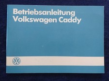 Caddy betriebsanleitung 2 gebraucht kaufen  Vechta