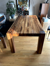 Nussbaum esstisch massiv gebraucht kaufen  Hamburg