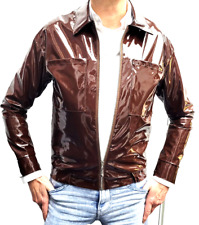 Pvc jacke lackjacke gebraucht kaufen  Leipzig