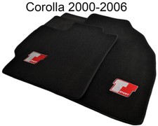 Tapetes de assoalho pretos sob medida para Toyota Corolla 2000-2006 com emblema esportivo comprar usado Tapetes de assoalho pretos sob medida para Toyota Corolla 2000-2006 com emblema esportivo comprar usado  Enviando para Brazil