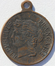 Medaille cuivre centenaire d'occasion  Elliant