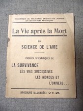 Vie mort science d'occasion  France