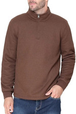 Novo sem etiquetas B.C. Moletom Waffle Masculino Roupas M Heritage Quarto de Zíper Forrado comprar usado  Enviando para Brazil