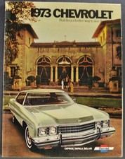 1973 chevrolet brochure for sale  Olympia