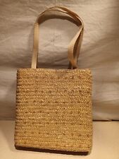 Straw handbags tote for sale  NEWTON-LE-WILLOWS