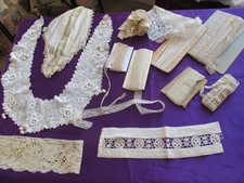 Lot dentelle ancienne d'occasion  Royan