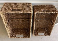 Woven storage baskets for sale  Cool
