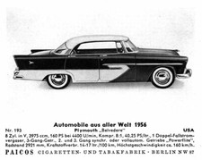Plymouth belvedere 193 gebraucht kaufen  Pirna, Dohma, Struppen