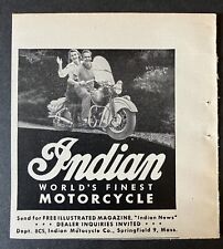 1948 indian motorcycle for sale  Luray