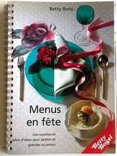 Menus fête betty d'occasion  Riedisheim