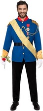 Fantasia masculina de príncipe de Halloween, fantasia de príncipe encantado comprar usado  Enviando para Brazil