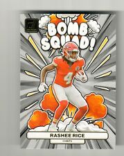 Usado, RASHEE RICE 2023 DONRUSS "¡ESCUADRÓN BOMBA!" ROOKIE RC #BS-16 $20,00 JEFES segunda mano  Embacar hacia Argentina