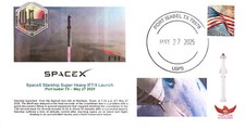 2025 SpaceX Starship Super Heavy IFT-9 porta de lançamento Isabel TX 27 de maio comprar usado  Enviando para Brazil