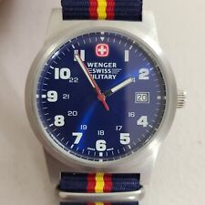 Wenger Swiss Military 7290X Relógio Masculino Pulseira OTAN Estado Perfeito Lote #25 comprar usado  Enviando para Brazil