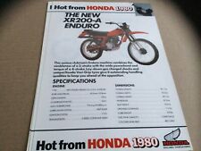 Honda xr200 enduro for sale  BRIGHTON