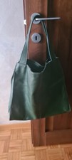 Borsa pelle verde usato  Cernusco sul Naviglio