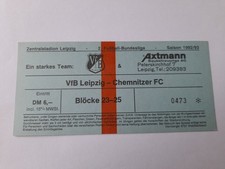 Ticket vfb leipzig gebraucht kaufen  Meuselwitz