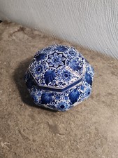 Bonbonnière faïence delft d'occasion  Fayence
