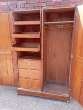 Vintage pine wardrobe for sale  COVENTRY