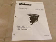 Bolens mulcher chipper for sale  Jasper
