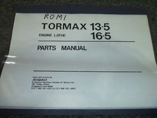 Livro manual de peças de torno de motor Romi Tormax 13-5 e 16-5 xz comprar usado Livro manual de peças de torno de motor Romi Tormax 13-5 e 16-5 xz comprar usado  Enviando para Brazil