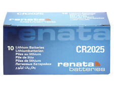 10 x Renata CR2025 3V Pila Batteria Cell Coin replace CR BR DL ECR KCR ML 2025 na sprzedaż  Wysyłka do Poland