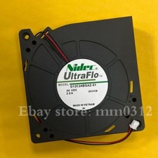 Usado, Ventilador de refrigeração turbo Nidec G12C24BGAZ-51 12032 DC24V 2.0A 12CM 2 fios alto fluxo de ar comprar usado  Enviando para Brazil