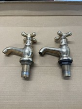Pair individual brass for sale  CLITHEROE