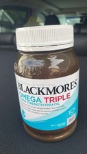 Blackmores Omega Triple Super Strength cápsulas de óleo de peixe pacote com 150, usado comprar usado  Enviando para Brazil