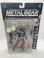 Usado, Boneco de ação assinado por Greg Eagles Metal Gear cinza sólido raposa autógrafo certificado de autenticidade JSA comprar usado  Enviando para Brazil
