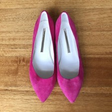 Sapatilhas de balé Baldan Venezia rosa camurça biqueira pontiaguda, tamanho 35,5 IT/36,5 EU comprar usado  Enviando para Brazil