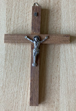 Holzkreuz kruzifix jesuskreuz gebraucht kaufen  Aub