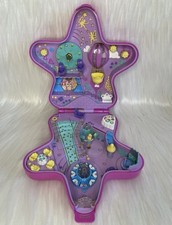 Używany, Polly Pocket Bluebird Fairy Light Star 1993 z 6 figurkami na sprzedaż  Wysyłka do Poland