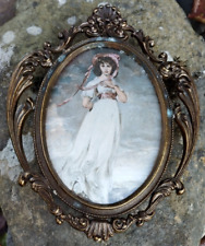 Nostalgie fotorahmen jugendsti gebraucht kaufen  Deutschland