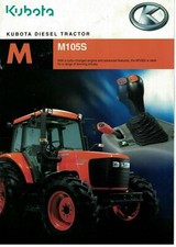 Kubota m105s diesel for sale  RUSHDEN