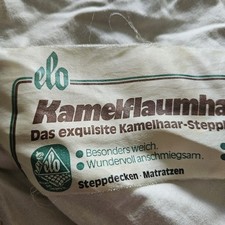 Kamelflaumhaar duo bettdecke gebraucht kaufen  Waldshut-Tiengen