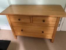 Solid wood chest for sale  BIRMINGHAM