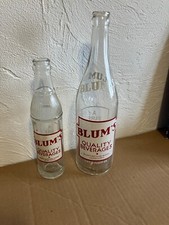 2 garrafas de bebidas Blum's Galena, Illinois anos 1940-50. comprar usado  Enviando para Brazil