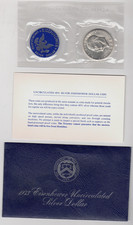 EUA 1973 Eisenhower 40% DÓLAR PRATA (UNC) em envoltório de violoncelo original com certificado de autenticidade comprar usado  Enviando para Brazil