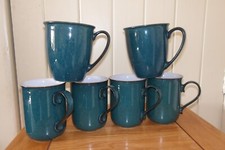 Denby six mugs for sale  TURRIFF