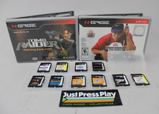Lote de 10 jogos Nokia N-Gage alguns não para revenda NFR Splinter Cell Tony Hawk comprar usado  Enviando para Brazil