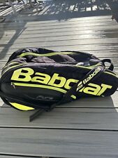 Babolat PURE PLAY 12 Raqueta Mochila Bolso Compartimentos Isotérmicos ~Negro/Neón~ segunda mano  Embacar hacia Argentina