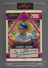 Autógrafos autografados 5/8 Johnny Damon 2025 Leaf Seasons In The Sun Signature 🤑, usado comprar usado  Enviando para Brazil
