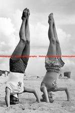 F018795 KdF Dziewczęca Sopot plaża Morze Bałtyckie ok. 1938 na sprzedaż  Wysyłka do Poland