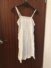 Baumwoll kleid weiß gebraucht kaufen  Lemgo