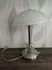 Tischlampe glas massiv gebraucht kaufen  Zella-Mehlis