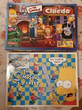 Simpsons chess cluedo for sale  CAMBERLEY