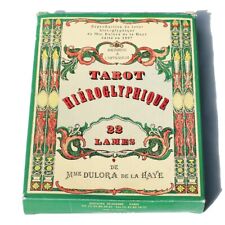 Vintage hieroglyphic tarot d'occasion  Expédié en Belgium