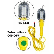 Lampada portatile led usato  Giugliano in Campania